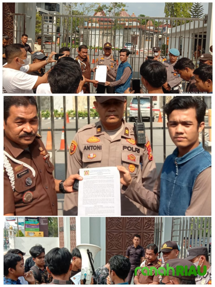 Diduga Korupsi Milyaran Rupiah, Direktur Rumah Sakit Arifin Ahmad didemo Mahasiswa